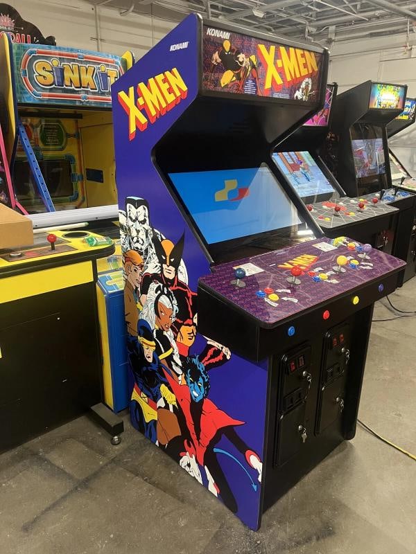 X-MEN ARCADE MACHINE by KONAMI 1992 - 4