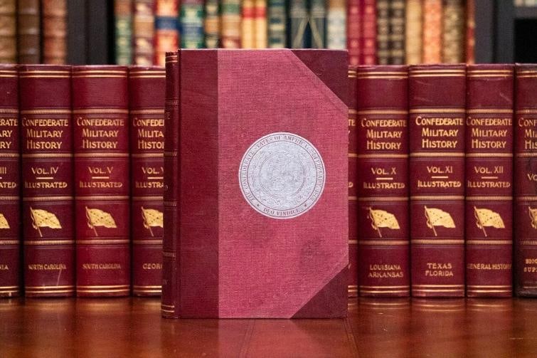 1899 Confederate Military History 1st Edition Fine Leather Bindings Foldout Maps - 3