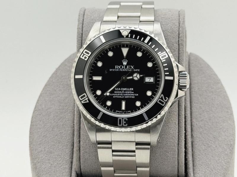 Rolex Sea Dweller 16600 40mm Black Dial Stainless Steel - 11