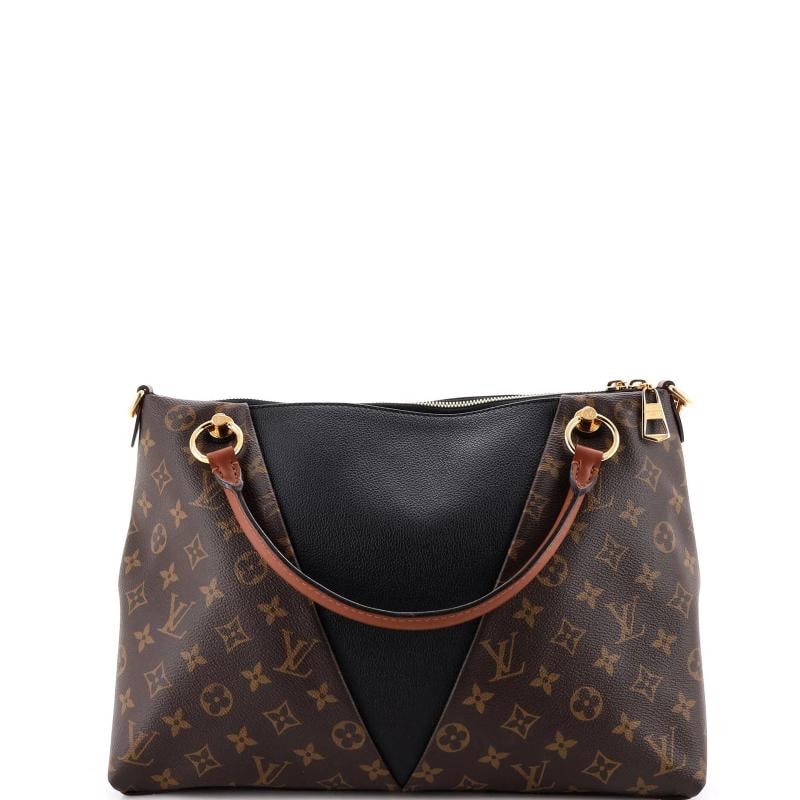 Louis Vuitton V Tote Monogram Canvas and Leather MM - 3