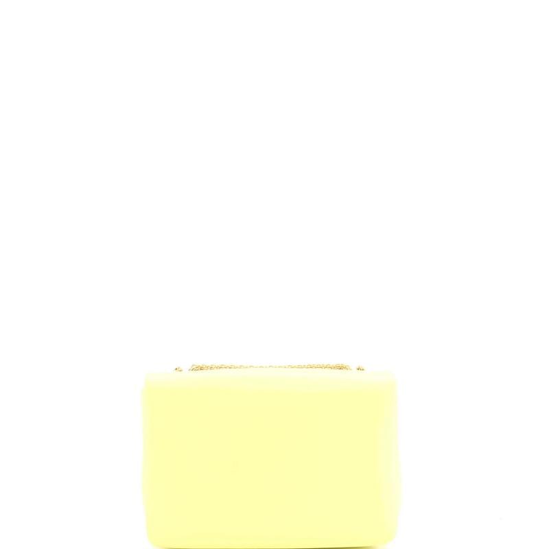 Valentino Garavani One Stud Chain Flap Bag Leather Small - 3