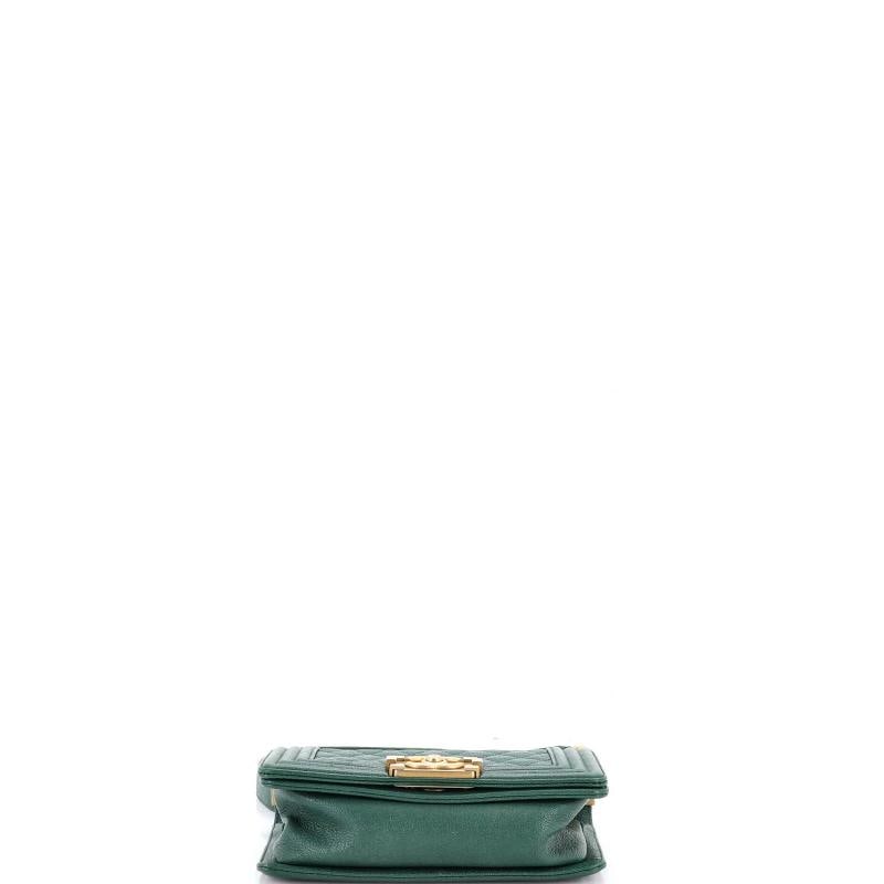 Chanel Boy Flap Bag Quilted Caviar Small - 4