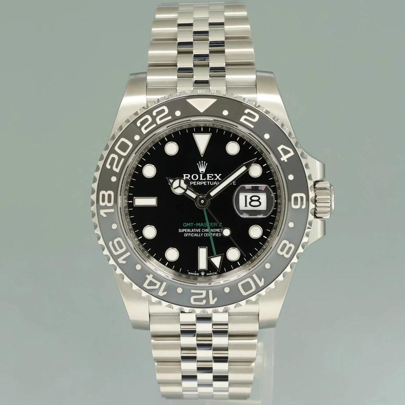 2026 NEW PAPERS Rolex 126710GRNR GMT Master II Bruce Wayne 40mm Jubilee Watch - 2
