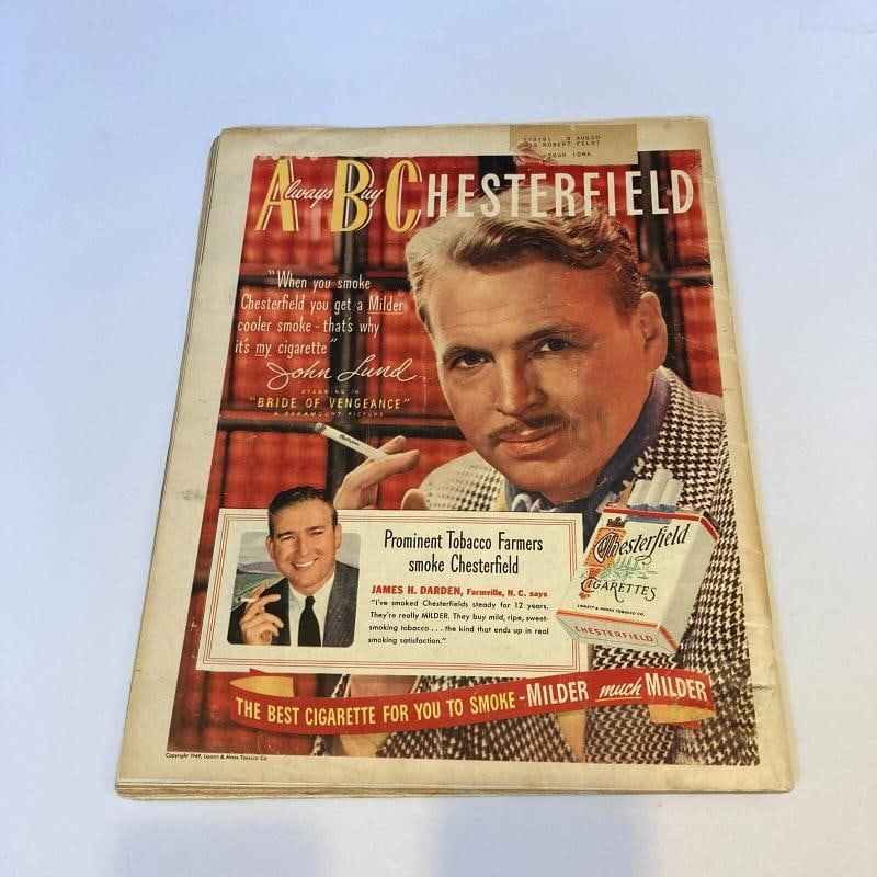 Joe Dimaggio Signed 1949 Look Magazine JSA Graded 10 GEM MINT Auto - 6