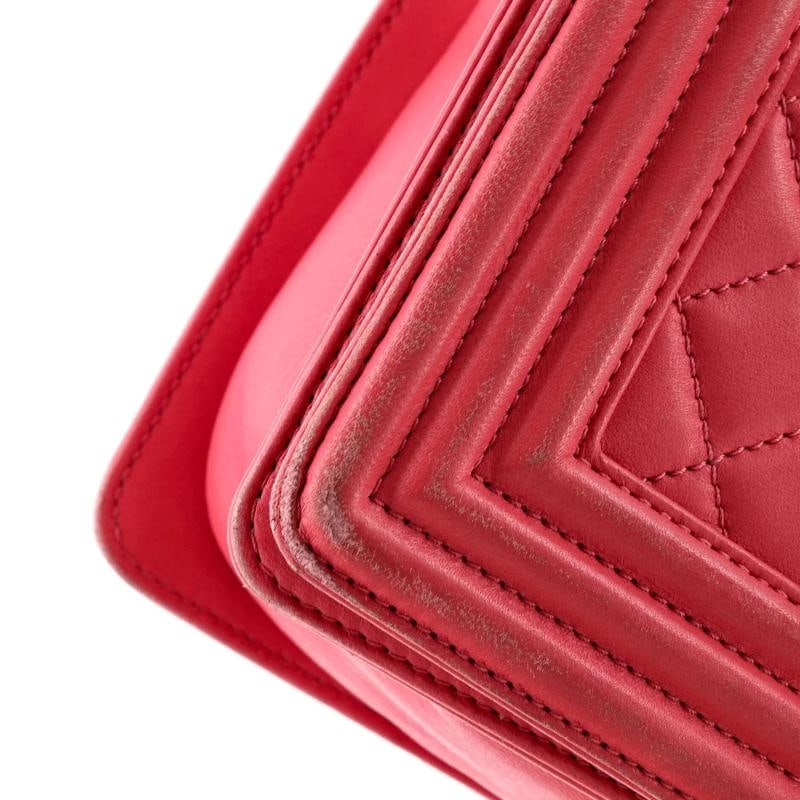 Chanel Boy Flap Bag Quilted Calfskin Old Medium - 6