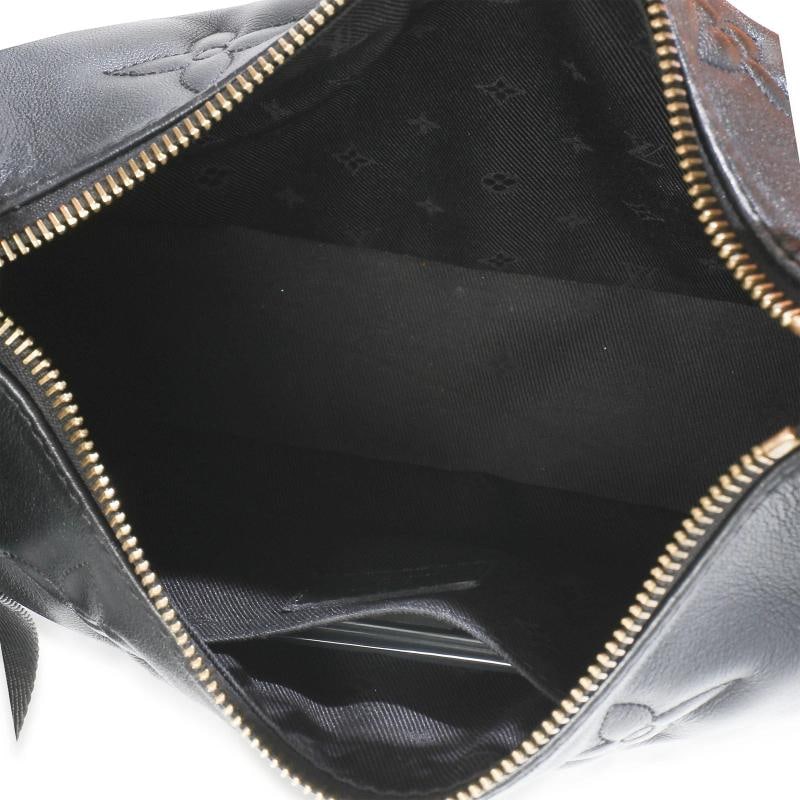 Louis Vuitton Black Calfskin Bubblegram Over The Moon - 2