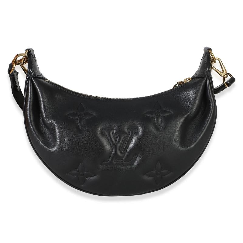 Louis Vuitton Black Calfskin Bubblegram Over The Moon - 5
