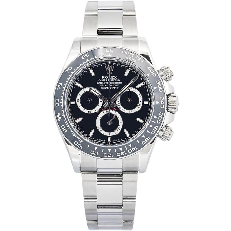 Rolex Daytona 126500LN 2024 Card Oyster Steel Black Stick Auto 40mm: Condition: Pre-owned - Excellent: This item has been previously worn; however, it is in excellent condition. ... Read moreabout the conditionPre-owned - Excellent: This item has been previously worn;