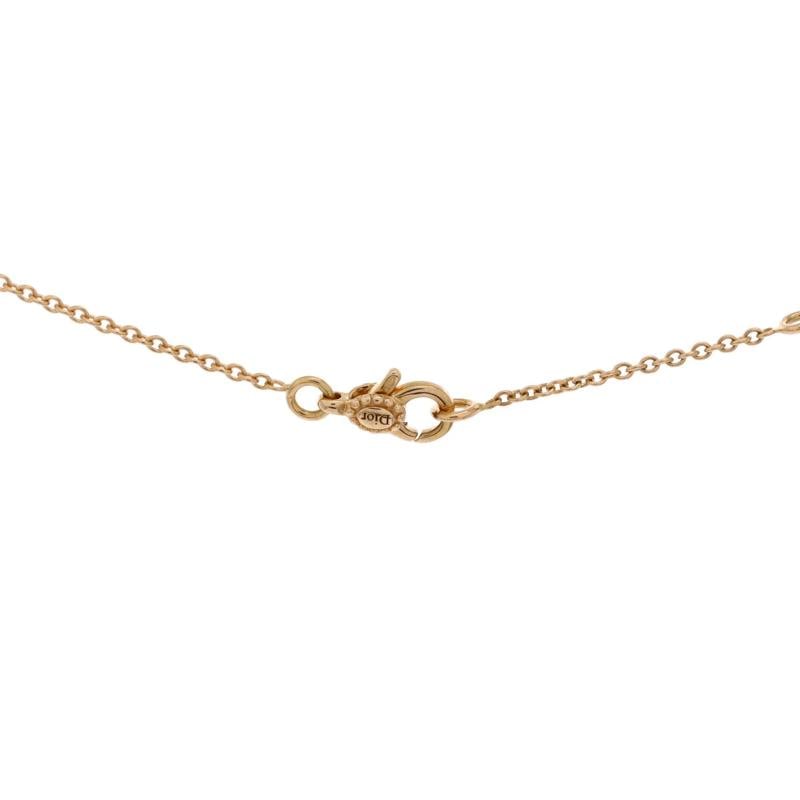 Christian Dior Oui Necklace 18K Yellow Gold with Diamond - 3