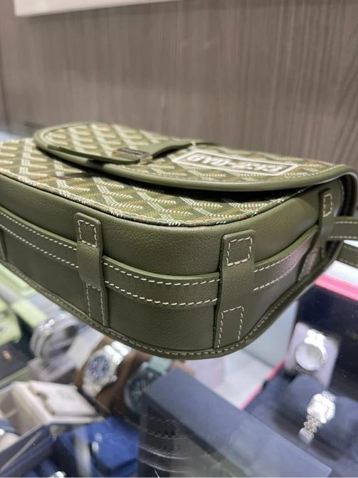 Goyard Limited Edition Khaki Belvedere PM - 11