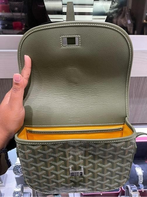 Goyard Limited Edition Khaki Belvedere PM - 7