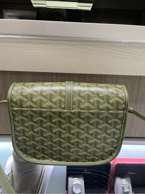 Goyard Limited Edition Khaki Belvedere PM - 8
