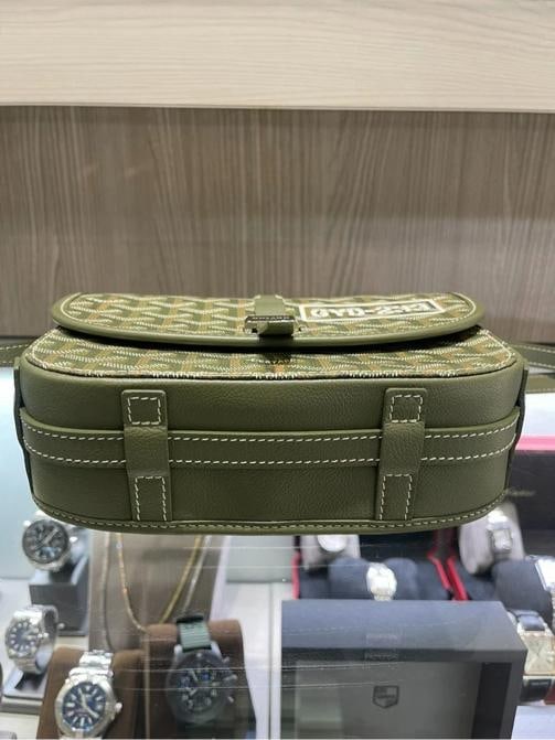 Goyard Limited Edition Khaki Belvedere PM - 9