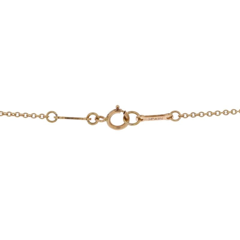 Tiffany & Co. Elsa Peretti Eternal Circle Pendant Necklace 18K Yellow Gold 12mm - 3