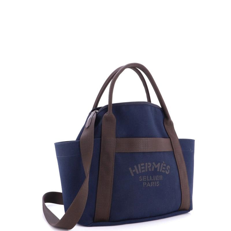 Hermes Sac De Pansage Groom Handbag Canvas - 3