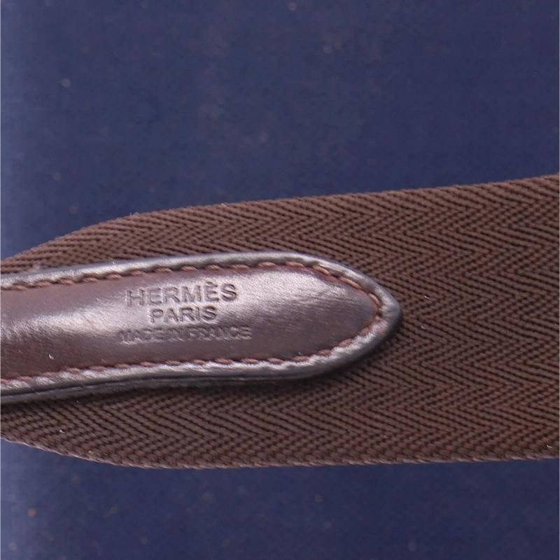 Hermes Sac De Pansage Groom Handbag Canvas - 8