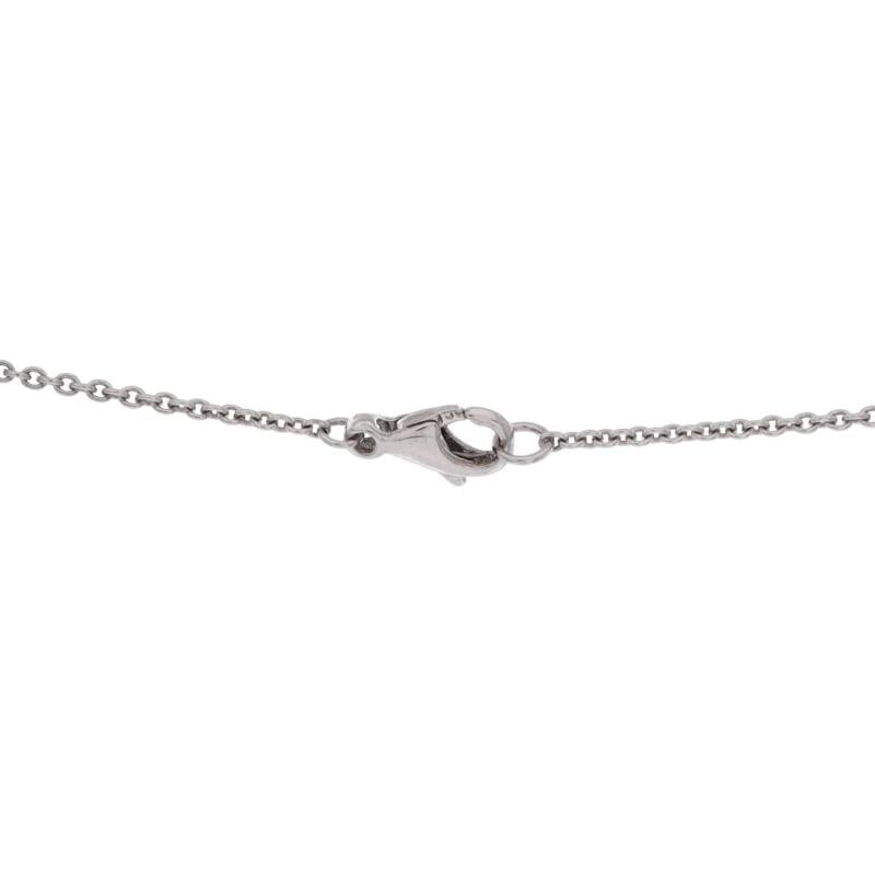 Louis Vuitton Coeur Heart Pendant Necklace 18K White Gold and Diamonds Small - 3