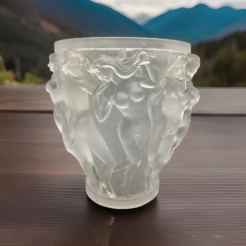Xl Bacchantes Nude Clear Ladies Crystal Vase H10Ã¢â‚¬Â Heavy 11: Condition: Used: An item that has been used previously. The item may have some signs of cosmetic wear, but is ... Read moreabout the conditionUsed: An item that has been used previously. The item may