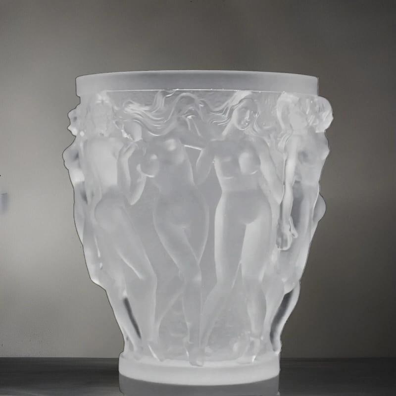 Xl Bacchantes Nude Clear Ladies Crystal Vase H10Ã¢â‚¬Â Heavy 11 - 2