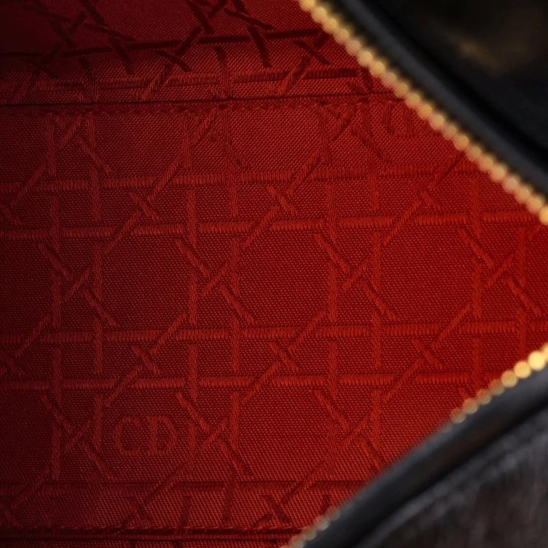Christian Dior Vintage Lady Dior Bag Cannage Quilt Lambskin Medium - 5