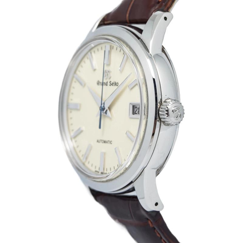Grand Seiko Auto SBGR261/9565-00D0 Complete Strap Steel Ivory Index 39mm - 3