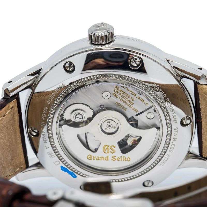 Grand Seiko Auto SBGR261/9565-00D0 Complete Strap Steel Ivory Index 39mm - 6