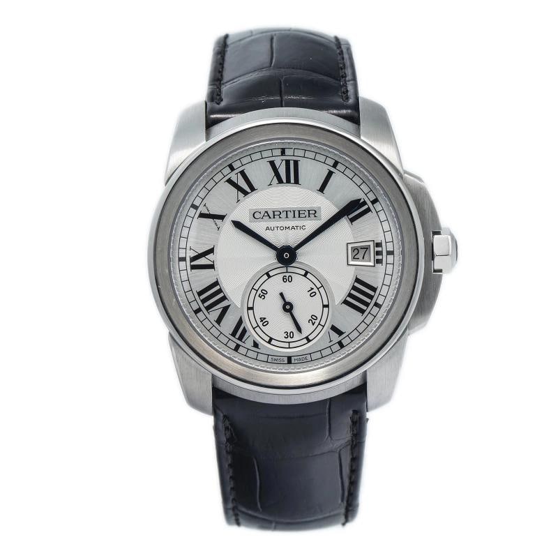 Cartier Calibre De WSCA0003 2017 Complete Bracelet Steel White Dial Auto 38MM: Condition: Pre-owned - Good: This item has been gently used but is in good condition. It might have a few signs ... Read moreabout the conditionPre-owned - Good: This item has been gently used but is