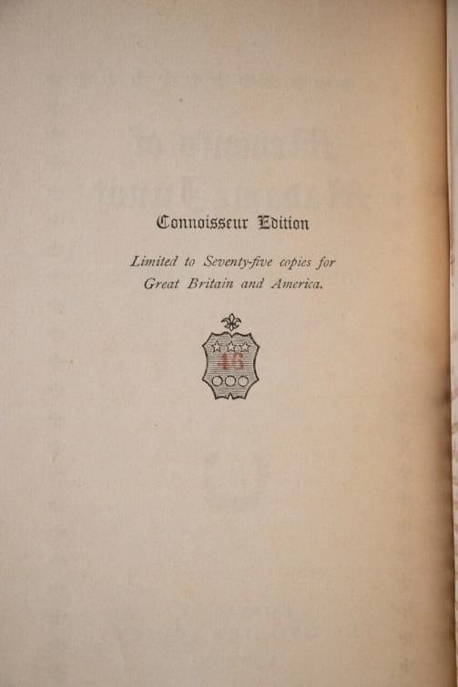 Memoirs of Madame Junot Life of Napoleon / Limited Edition 1906 - 12