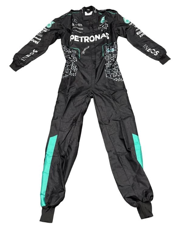 George Russell Signed Autograph Formula One Race Suit Mercedes Beckett BAS F1 - 3