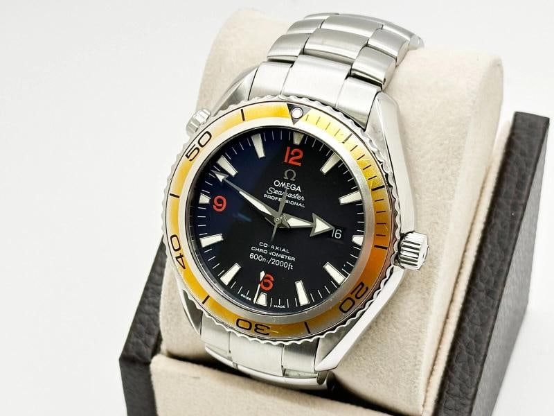 Omega Seamaster Planet Ocean 2909.50.83 Black and Orange Stainless Steel 42mm - 3