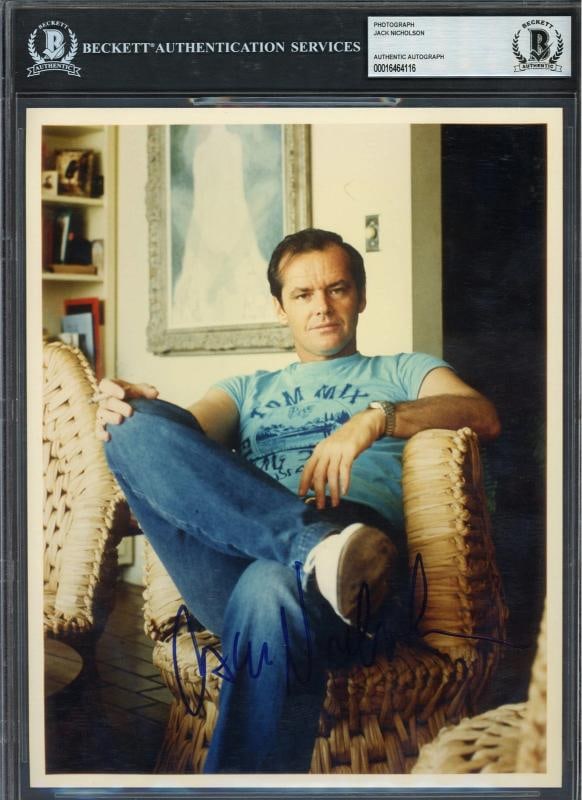 Jack Nicholson Autographed 8x10 Photo Beckett BAS #16464116 (1 of 2)