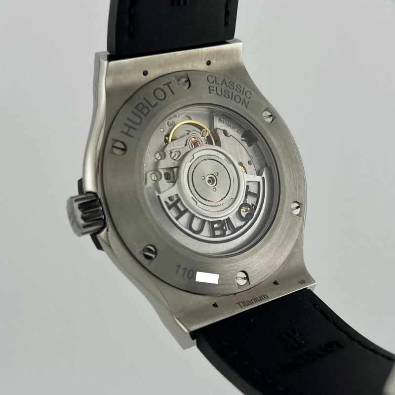 Hublot Classic Fusion 542.NX.2611.LR 42mm White Opaline Dial Titanium Box Paper - 5