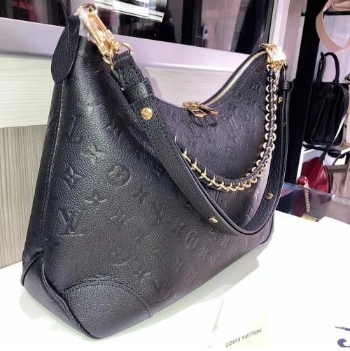 Louis Vuitton Boulogne GM Monogram Empreinte Black - 4