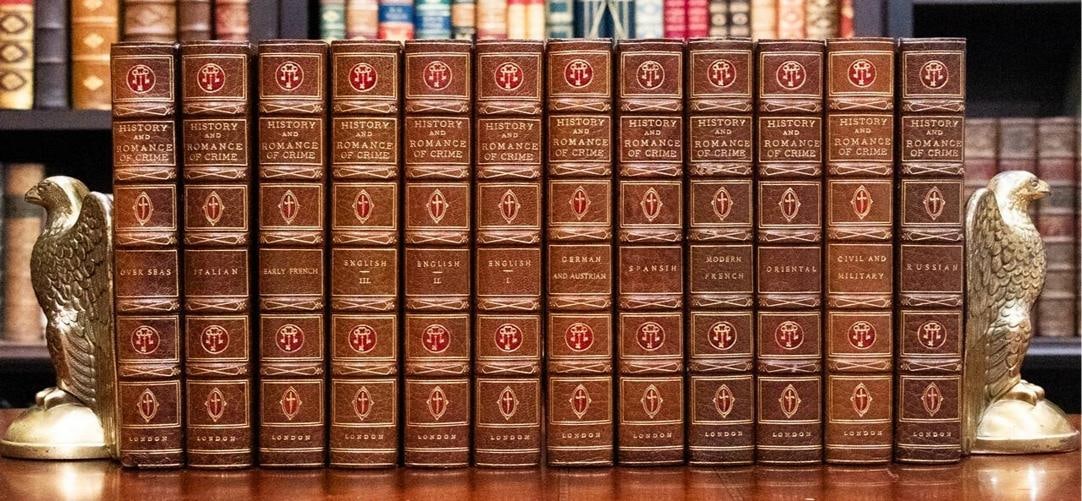Major Arthur Griffiths / The History and Romance of Crime Limited Edition 1900 - 2