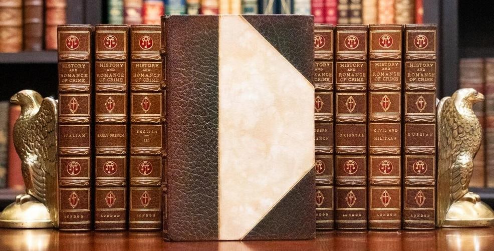 Major Arthur Griffiths / The History and Romance of Crime Limited Edition 1900 - 3