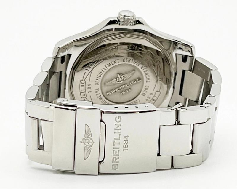 Breitling A32390 Avenger II GMT Blue Dial Stainless Steel Box Paper - 8