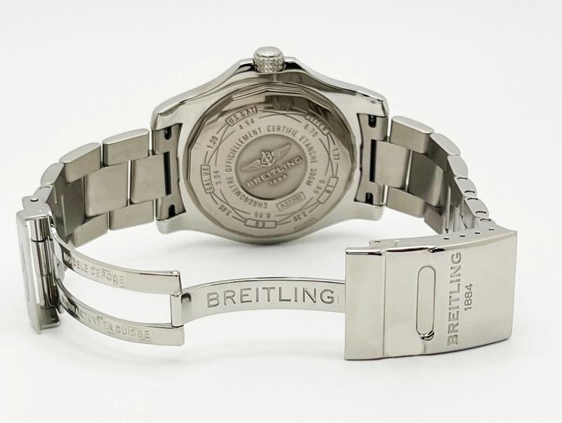 Breitling A32390 Avenger II GMT Blue Dial Stainless Steel Box Paper - 9