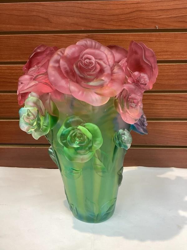 Xxxl Multi Color Rose Vase H14Ã¢â‚¬Â W10Ã¢â̵ - 10