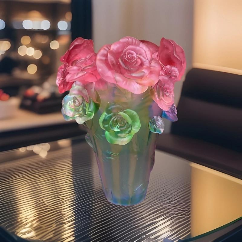 Xxxl Multi Color Rose Vase H14Ã¢â‚¬Â W10Ã¢â̵ - 2