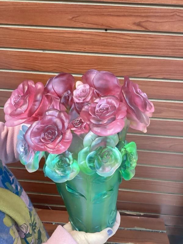 Xxxl Multi Color Rose Vase H14Ã¢â‚¬Â W10Ã¢â̵ - 6