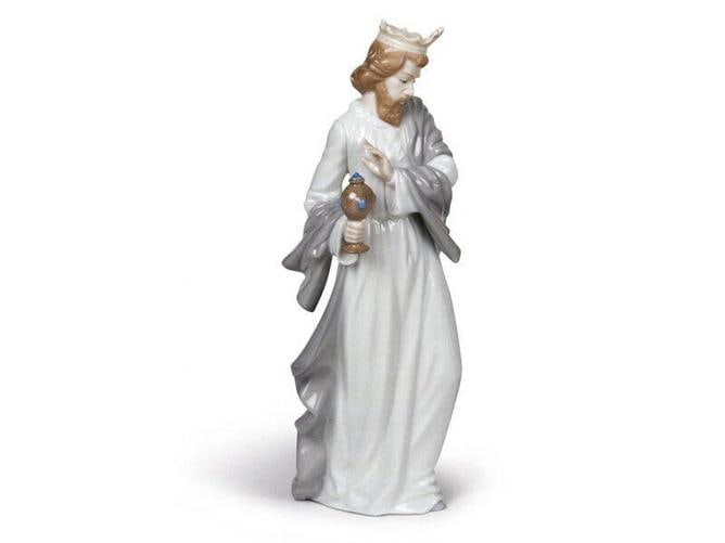 NAO BY LLADRO 9-PIECE GLOSS NATIVITY SET & ANGEL BRAND NIB CHRISTMAS SAVE$ F/S - 7