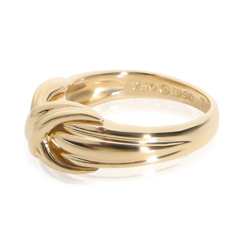 Tiffany & Co. Yellow Gold Signature X Ring - 2