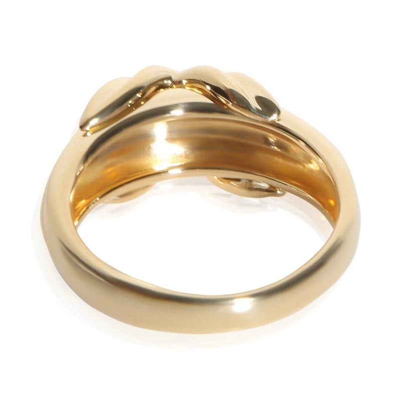 Tiffany & Co. Yellow Gold Signature X Ring - 3