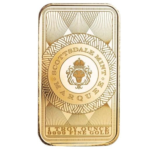 1 oz .9999 Gold Bar Scottsdale Marquee Peacock Gold Bar in Certi-LockÃ‚Â® #A453: Composition: Gold,Shape: Bar,Year: 2026,Fineness: 0.9999,Precious Metal Content per Unit: 1 oz,Brand/Mint: Scottsdale Mint,Total Precious Metal Content: 1 oz,Country of Origin: United States