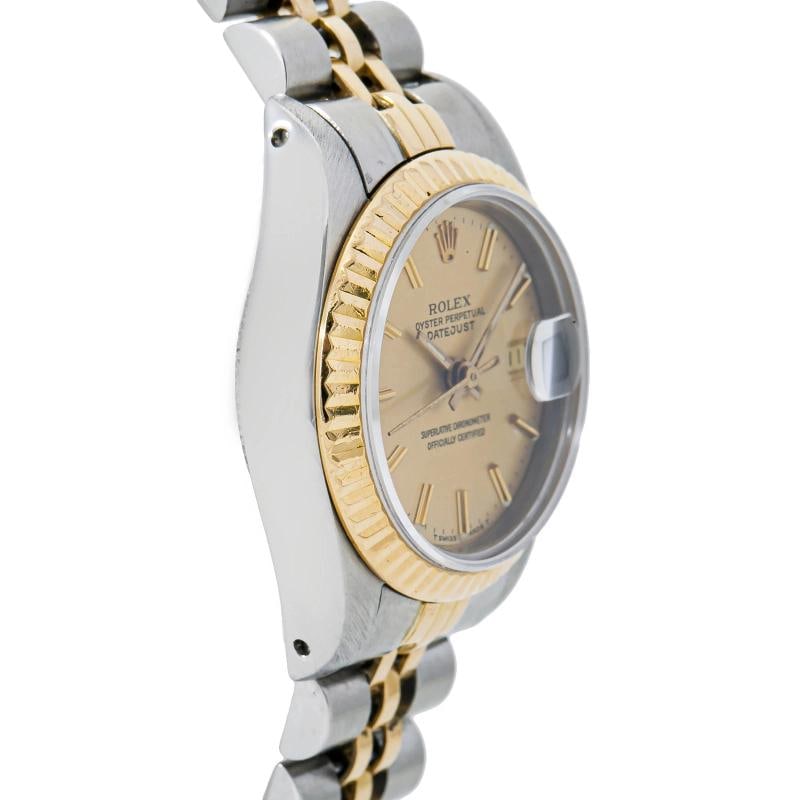 Rolex Datejust 69173 Jubilee 18k YG Two Tone Champagne Dial Automatic 26mm - 3