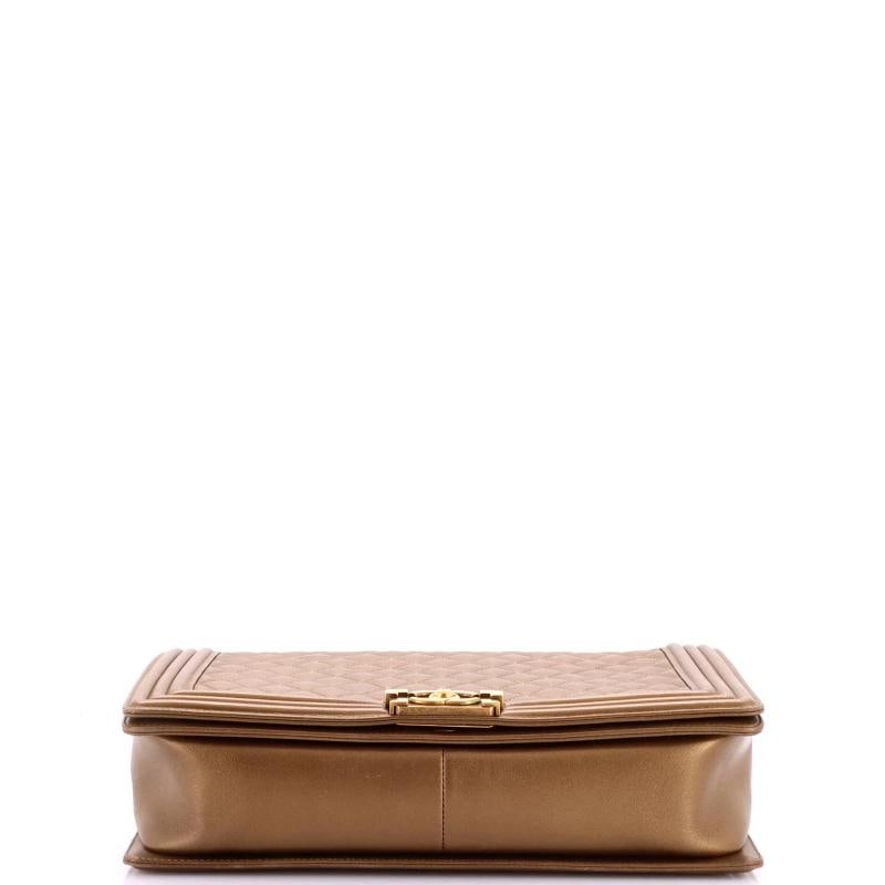 Chanel Boy Flap Bag Quilted Calfskin Large - 4