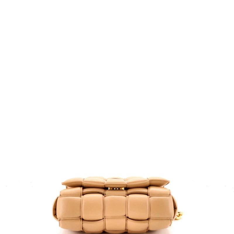 Bottega Veneta Cassette Chain Crossbody Bag Padded Maxi Intrecciato Leather - 4