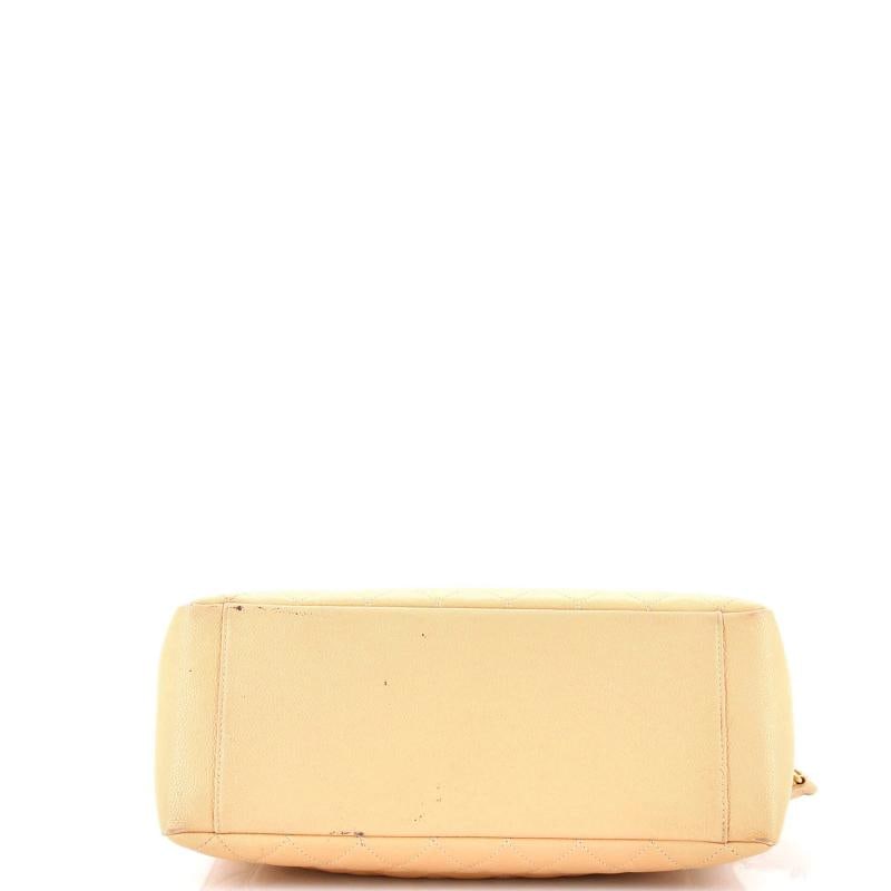 Chanel Grand Shopping Tote Quilted Caviar - 4