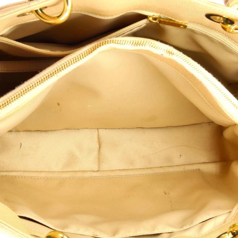 Chanel Grand Shopping Tote Quilted Caviar - 5