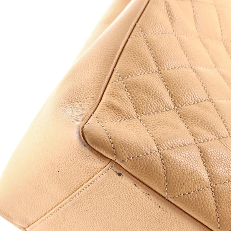 Chanel Grand Shopping Tote Quilted Caviar - 6
